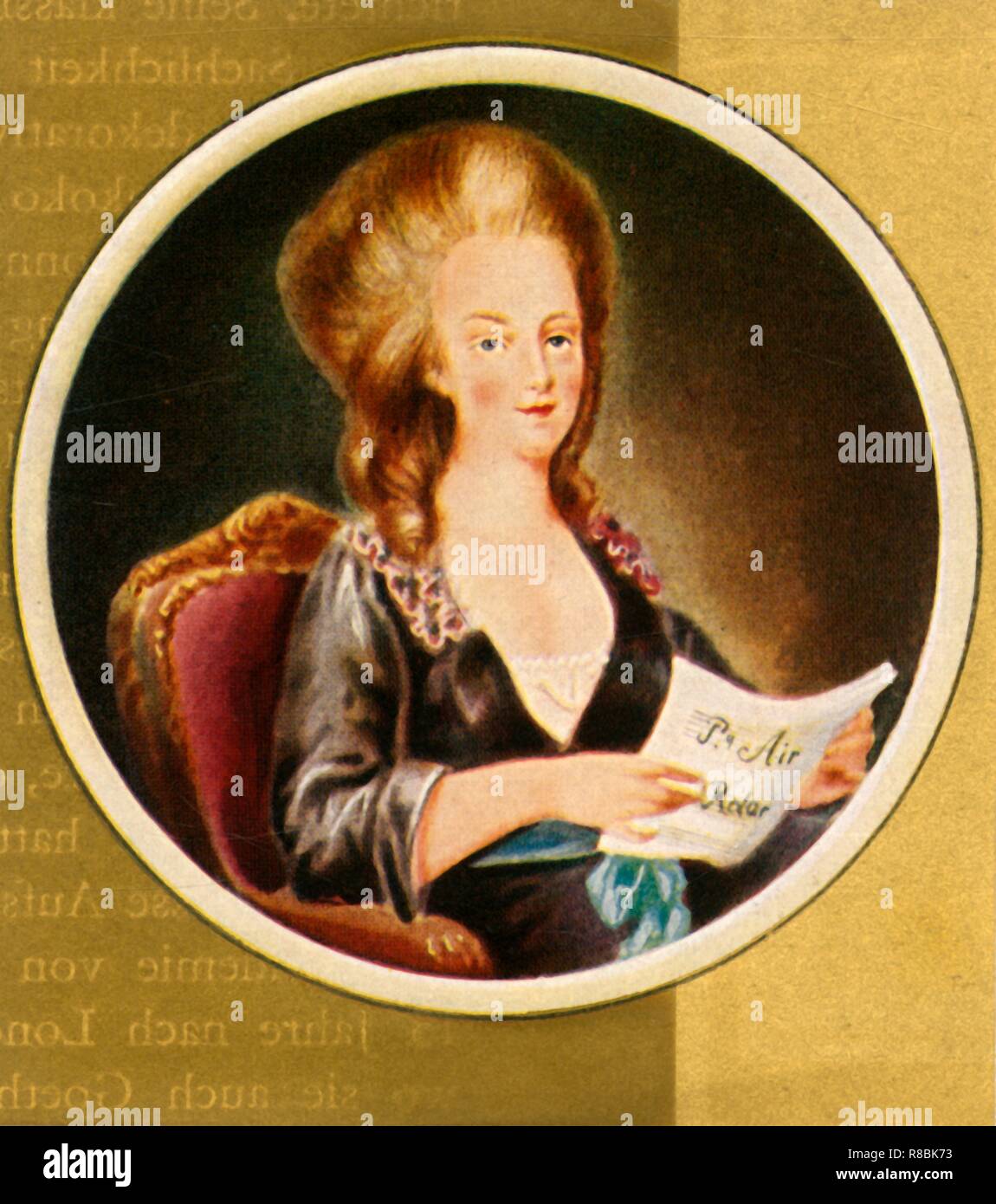 Marie Antoinette', (1933). Creatore: sconosciuto. Foto Stock