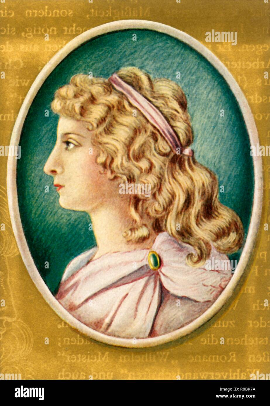 'Charlotte von Lengefeld', (1933). Creatore: sconosciuto. Foto Stock