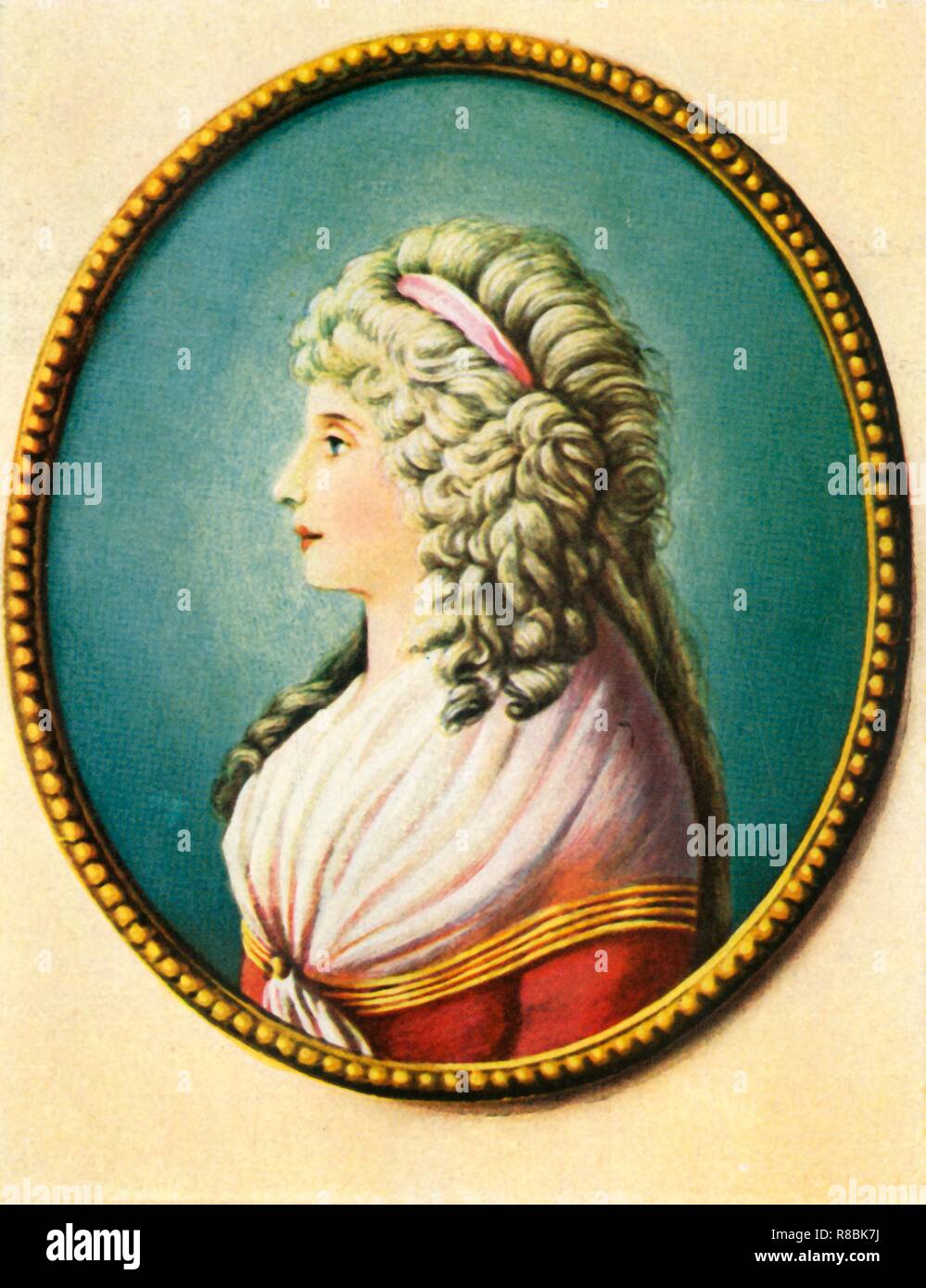 'Charlotte von Stein", (1933). Creatore: sconosciuto. Foto Stock