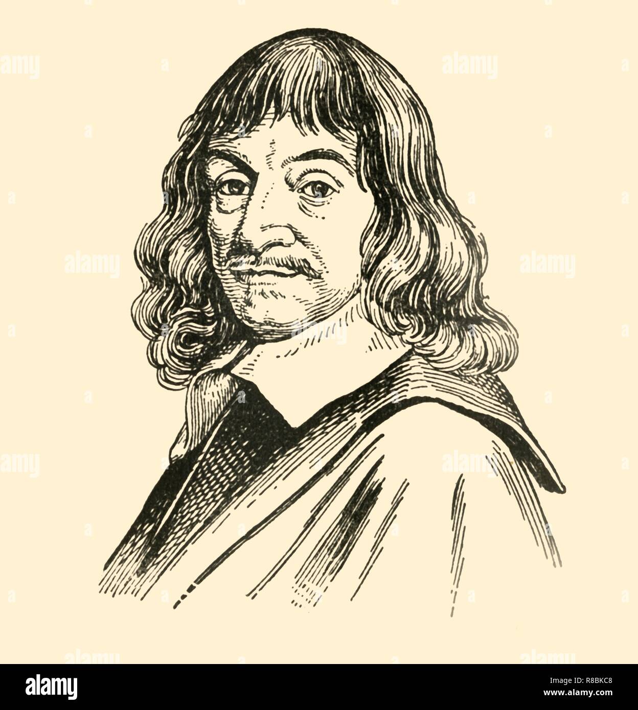 "Rene Descartes", (1933). Creatore: sconosciuto. Foto Stock