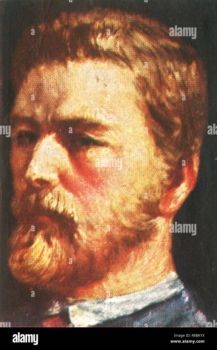 Wilhelm Leibl, (c1928). Creatore: sconosciuto. Foto Stock