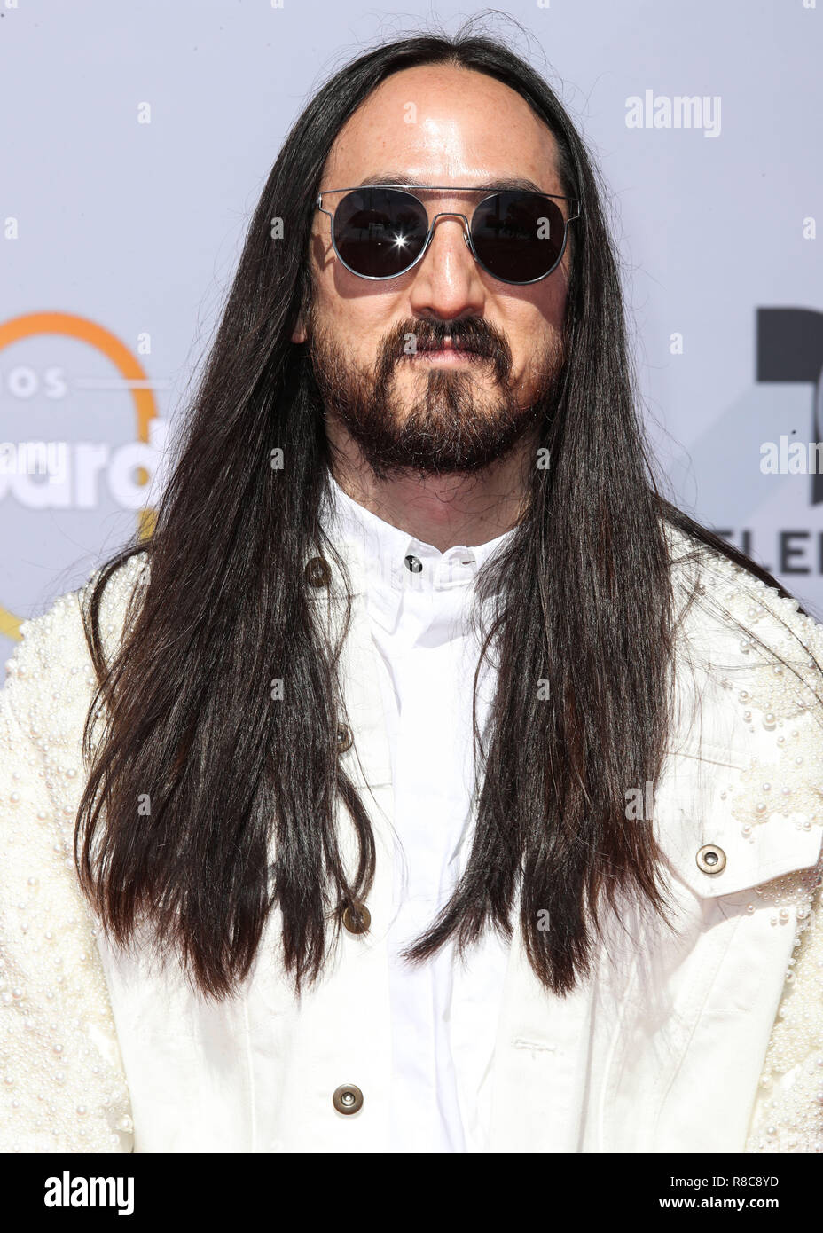 LAS VEGAS, NV, Stati Uniti d'America - 26 aprile: Steve Aoki al 2018 Billboard Latin Music Awards tenutosi al Mandalay Bay Events Centre on April 26, 2018 a Las Vegas, Nevada, Stati Uniti. (Foto di Xavier COLLIN/Image Press Agency) Foto Stock