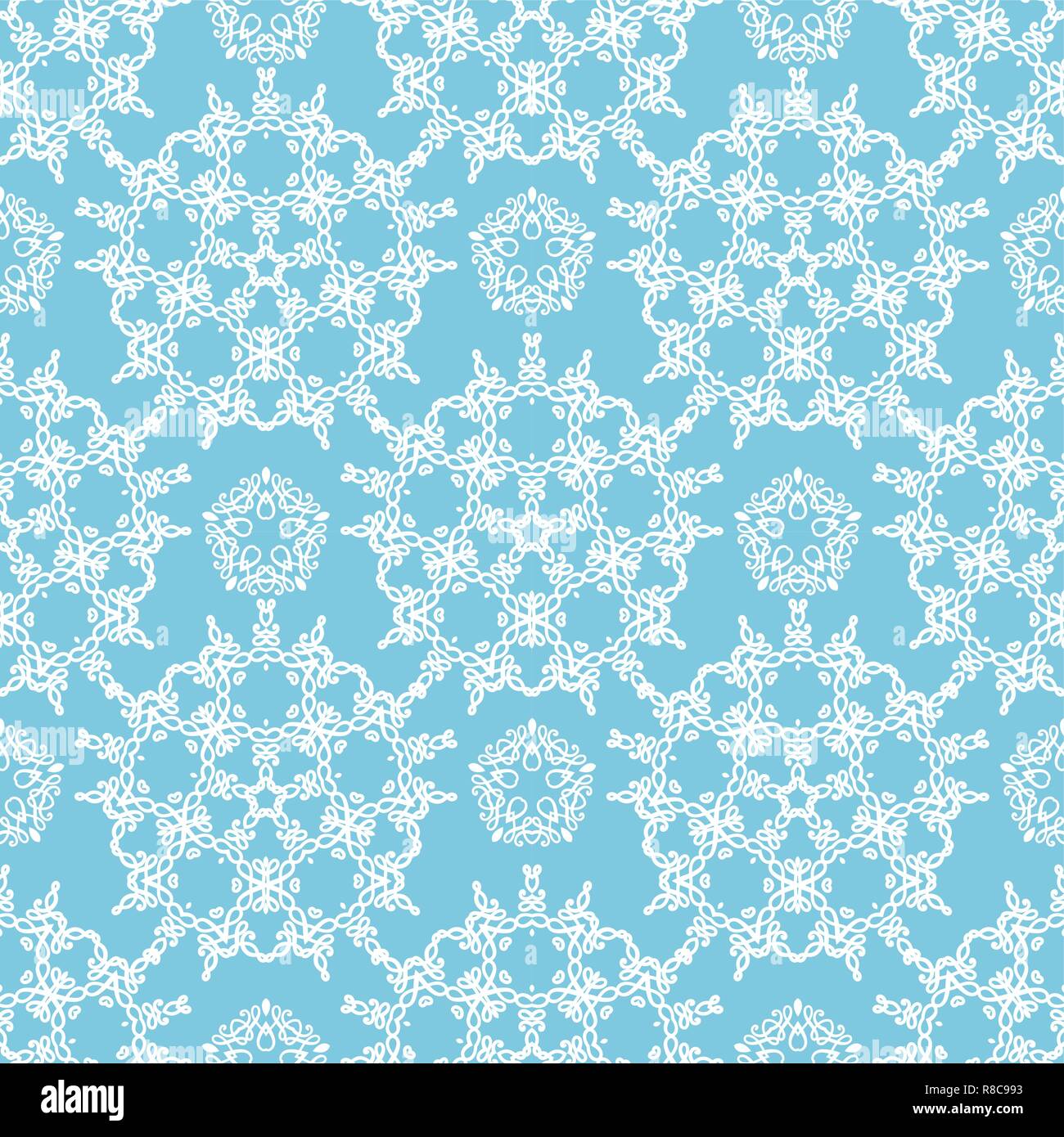 Elegante ornamentali seamless pattern. Grafica in stile di geometria Illustrazione Vettoriale