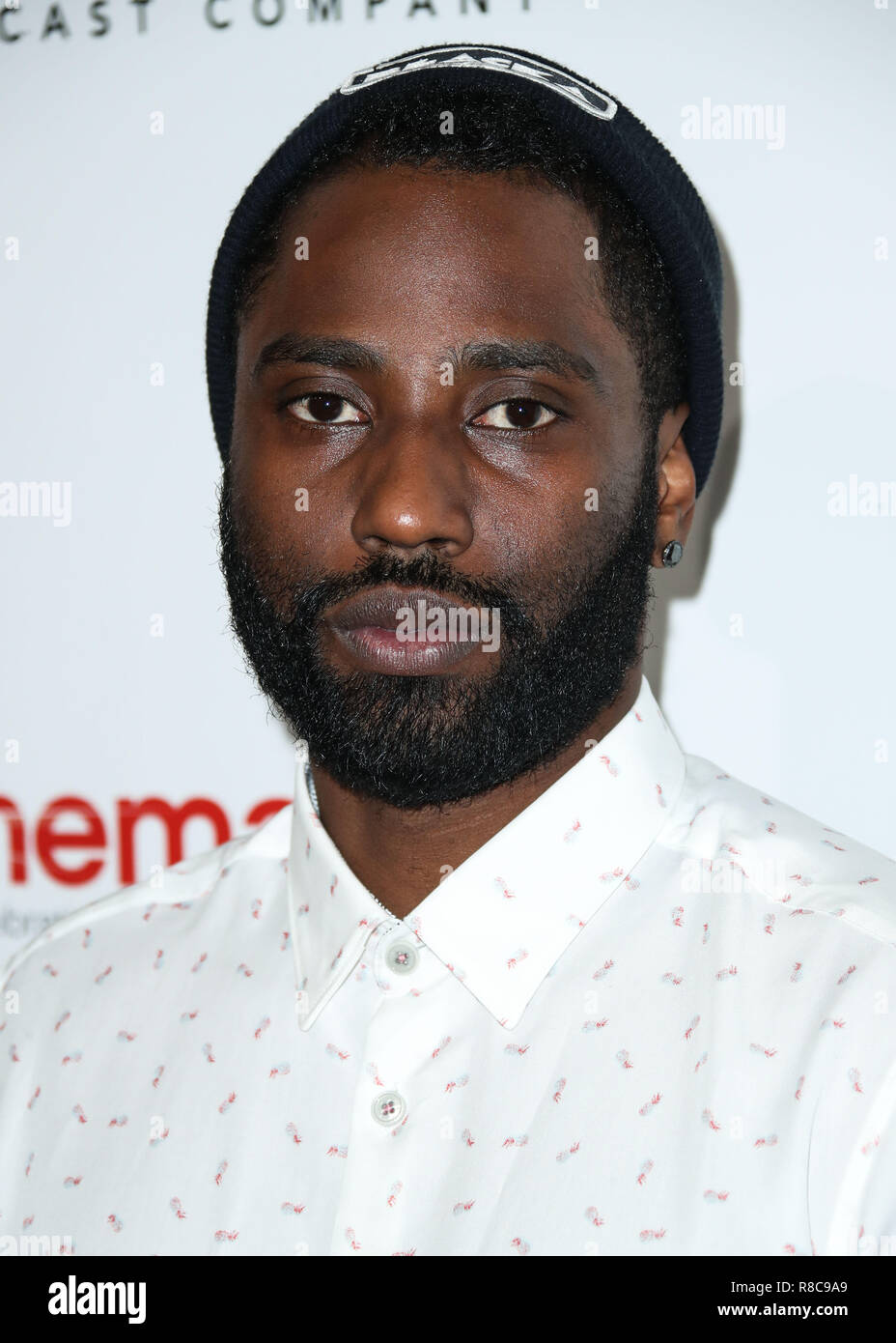 LAS VEGAS, NV, Stati Uniti d'America - 25 aprile: John David Washington a CinemaCon 2018 - Focus Features Pranzo e presentazione Studio tenutosi presso la sala da ballo di Ottavio al Caesars Palace durante il CinemaCon, la convenzione ufficiale dell Associazione Nazionale dei proprietari di teatro il 25 aprile 2018 a Las Vegas, Nevada, Stati Uniti. (Foto di Xavier COLLIN/Image Press Agency) Foto Stock