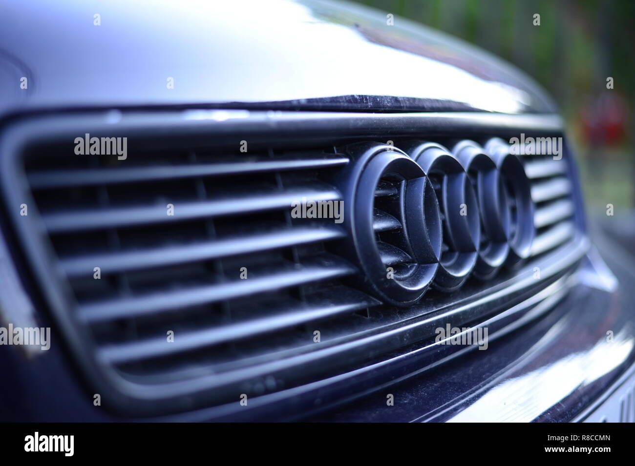 Audi A4 B5 logo Foto Stock