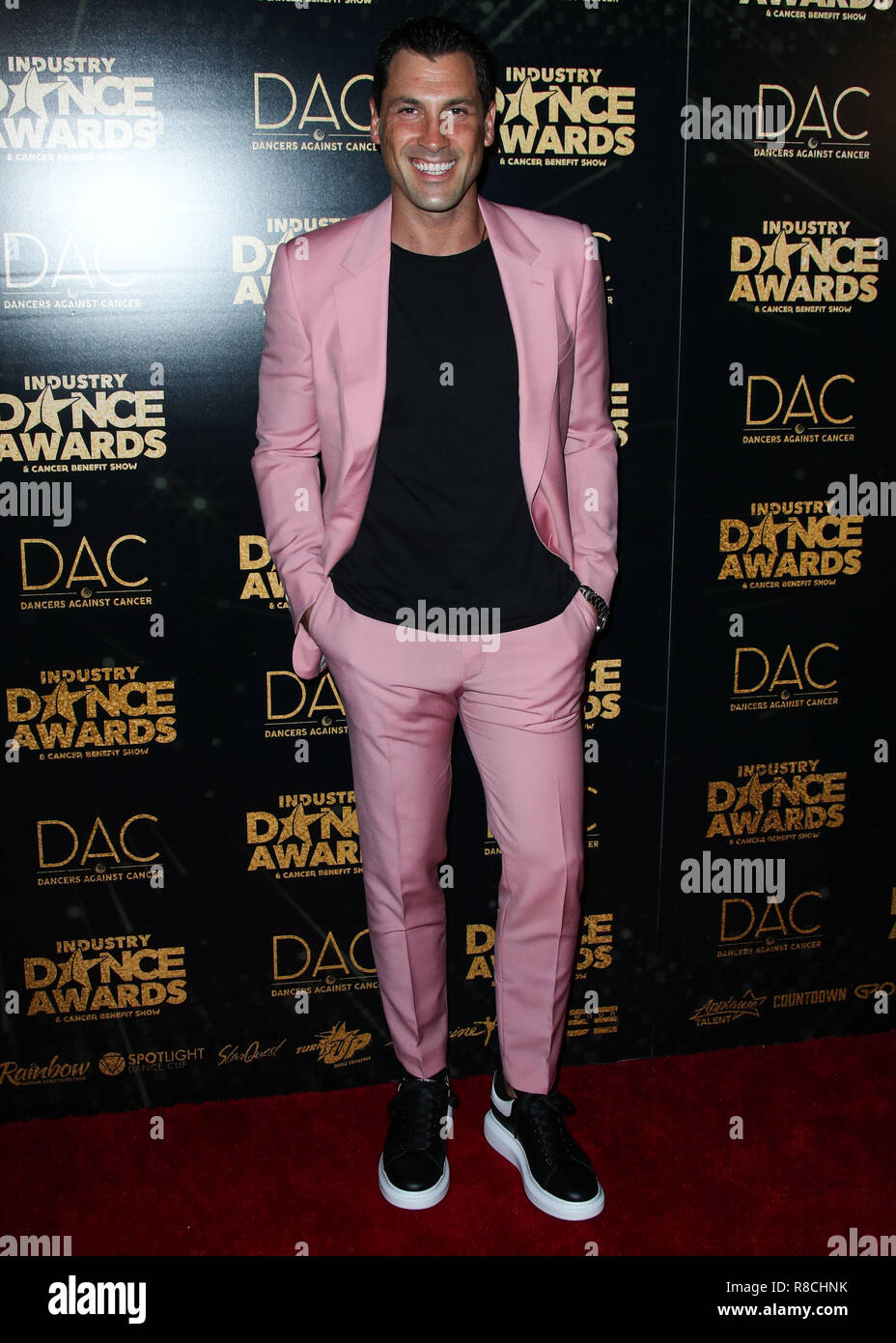 HOLLYWOOD, Los Angeles, CA, Stati Uniti d'America - 15 agosto: Maksim Chmerkovskiy al 2018 l'industria Dance Awards tenutosi a Avalon Hollywood di Agosto 15, 2018 a Hollywood e Los Angeles, California, Stati Uniti. (Foto di Xavier COLLIN/Image Press Agency) Foto Stock