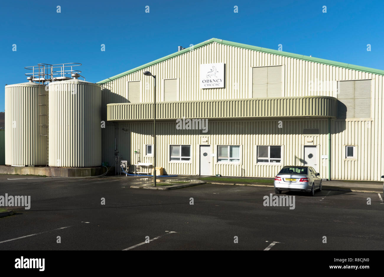 Dh Hatston station wagon KIRKWALL ORKNEY Orkney fabbrica di formaggio Foto Stock