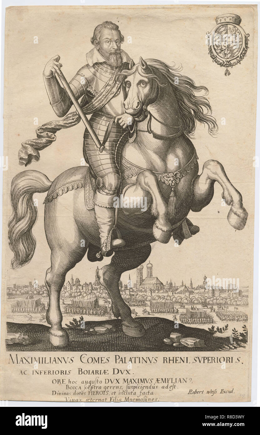 Ritratto di Massimiliano I, Elettore di Baviera (1573-1651), 1630. Foto Stock