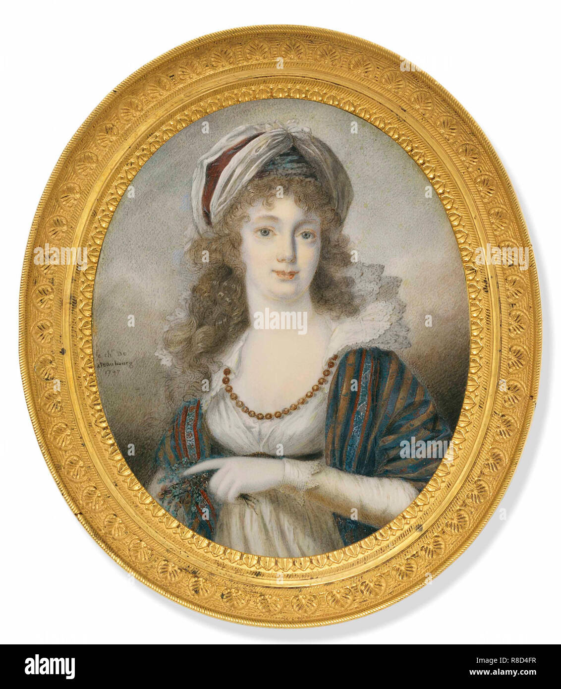 Ritratto della contessa Sofia Vladimirovna Panina (1774-1844), 1797. Foto Stock