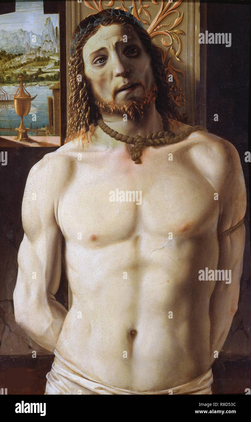 Cristo alla Colonna, tra 1490 e 1499. Foto Stock