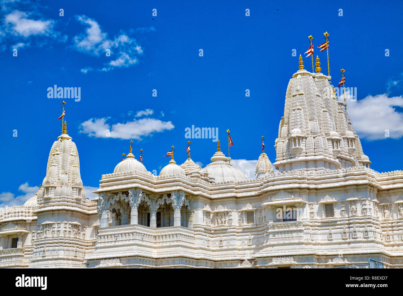 BAPS Shri Swaminarayan Mandir Hindu Temple in Toronto Foto Stock