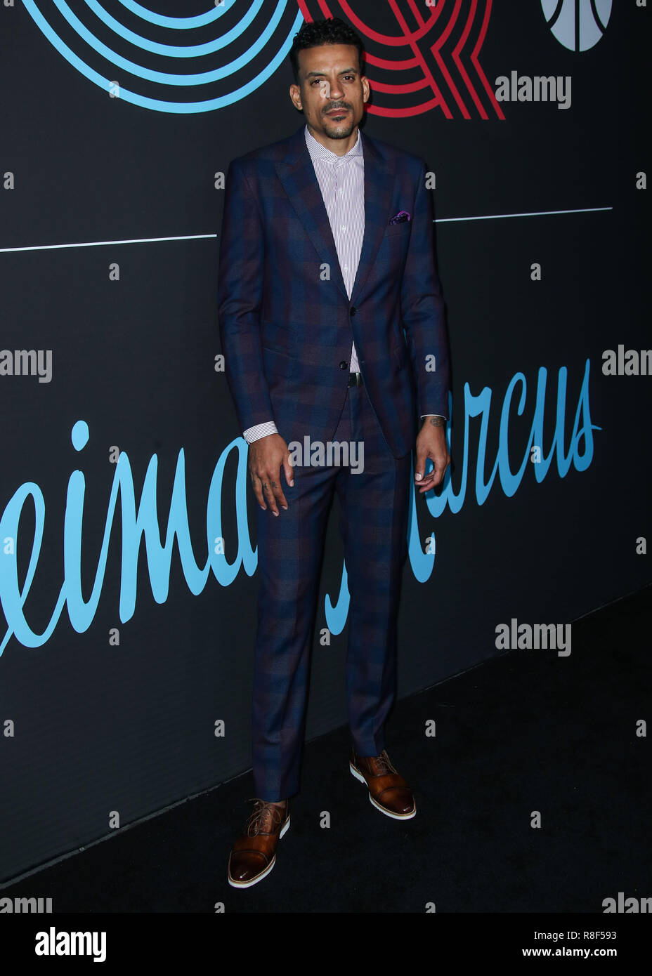 LOS ANGELES, CA, Stati Uniti d'America - 17 febbraio: Matt Barnes al 2018 GQ tutte le Star Party tenuto presso il NoMad Hotel Los Angeles il 17 febbraio 2018 a Los Angeles, California, Stati Uniti. (Foto di Xavier COLLIN/Image Press Agency) Foto Stock