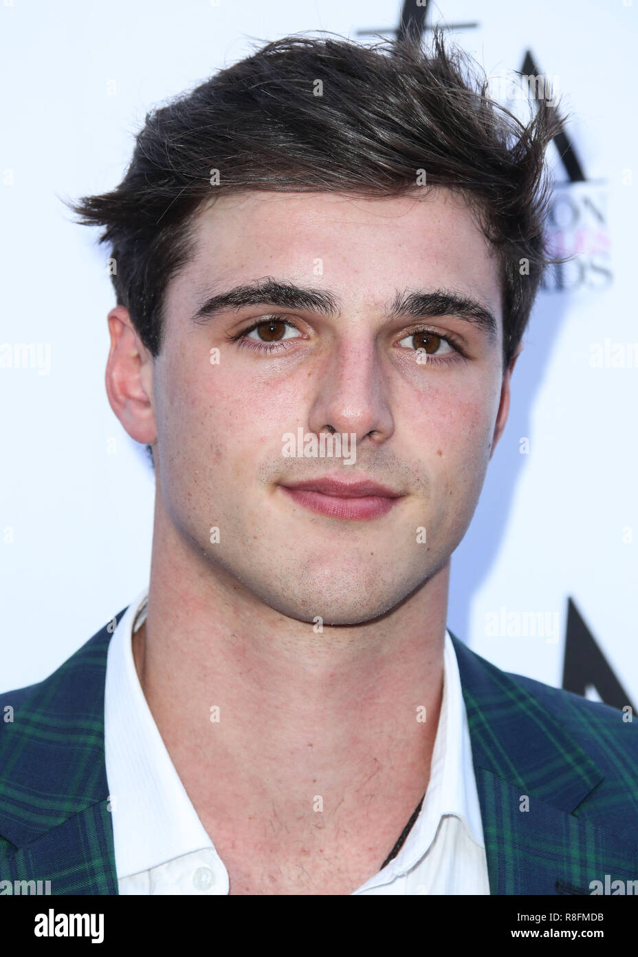 BEVERLY HILLS, Los Angeles, CA, Stati Uniti d'America - aprile 08: Giacobbe Elordi presso il quotidiano della bancata anteriore 4 della moda annuale Los Angeles Awards tenutosi presso il Beverly Hills Hotel su 8 aprile 2018 a Beverly Hills Los Angeles, California, Stati Uniti. (Foto di Xavier COLLIN/Image Press Agency) Foto Stock