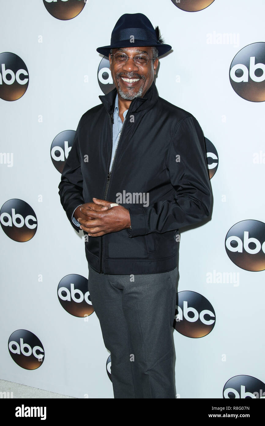 PASADENA, Los Angeles, CA, Stati Uniti d'America - gennaio 08: Joe Morton presso il Disney ABC Television Group ospita TCA Winter Press Tour 2018 tenutasi presso la struttura The Langham Huntington Hotel su Gennaio 8, 2018 a Pasadena, Los Angeles, California, Stati Uniti. (Foto di Xavier COLLIN/Image Press Agency) Foto Stock