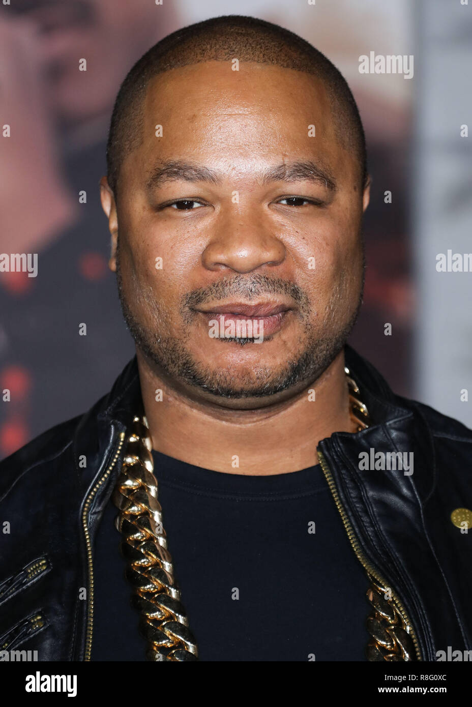 WESTWOOD, Los Angeles, CA, Stati Uniti d'America - 13 dicembre: Xzibit, Alvin Nathaniel Joiner presso il Los Angeles Premiere di Netflix 'Bright" tenutasi presso il Regency Village Theatre sul dicembre 13, 2017 a Westwood, Los Angeles, California, Stati Uniti. (Foto di Xavier COLLIN/Image Press Agency) Foto Stock