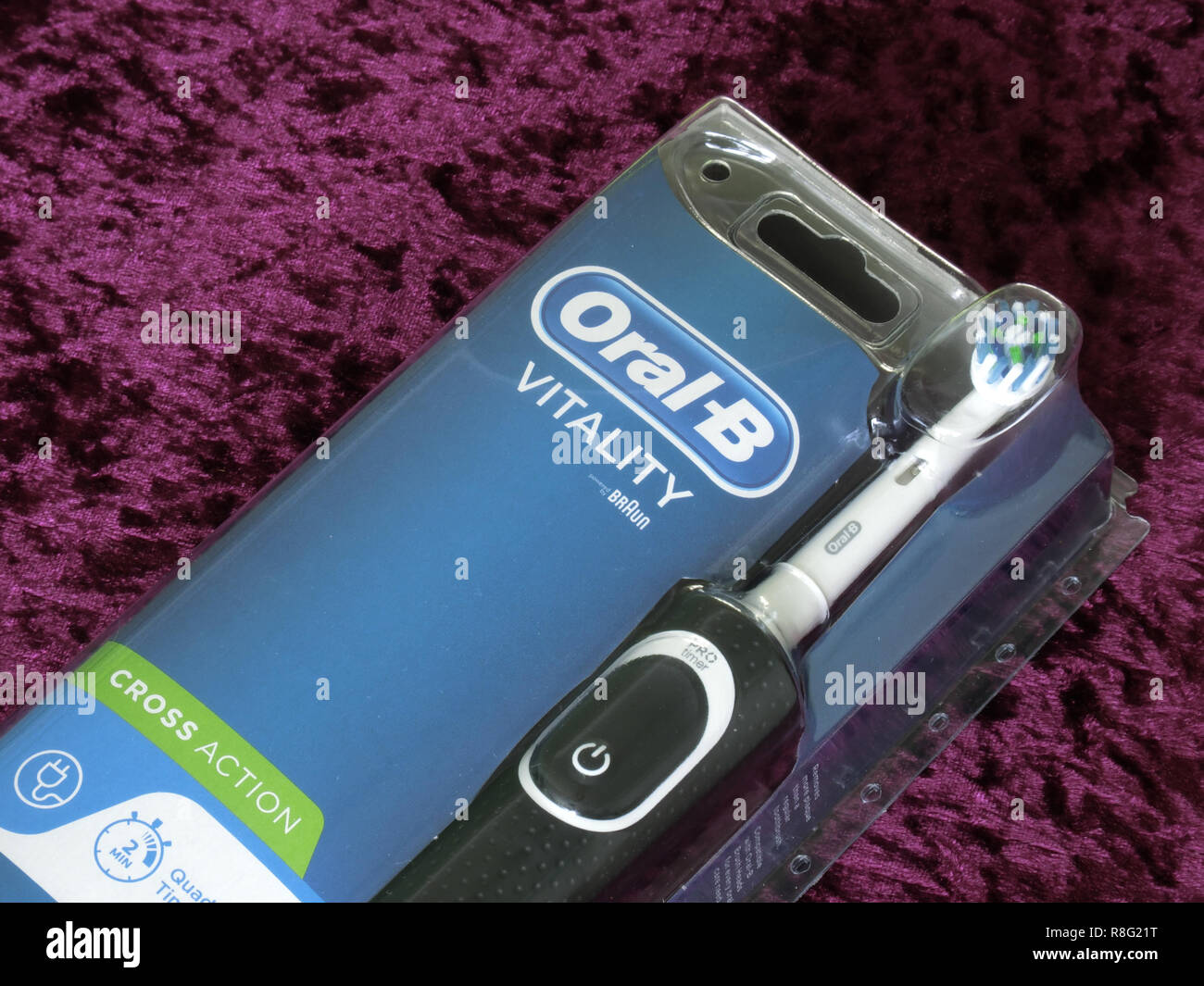 Oral-B OralB Braun Pro 3d ACTION POWER Elettrico Ricaricabile Spazzolino Da Denti Nuovo Regno Unito