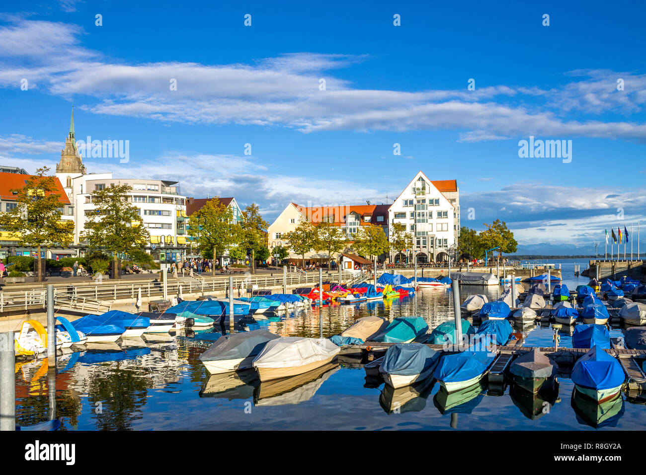 Friedrichshafen, il lago di Costanza - Germania Foto Stock