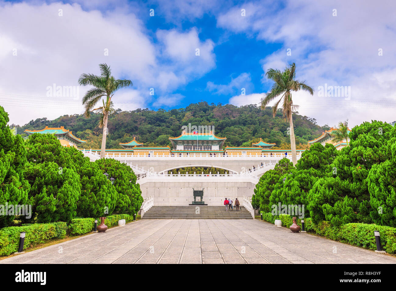 Taipei, Taiwan presso il Palazzo Nazionale. Foto Stock