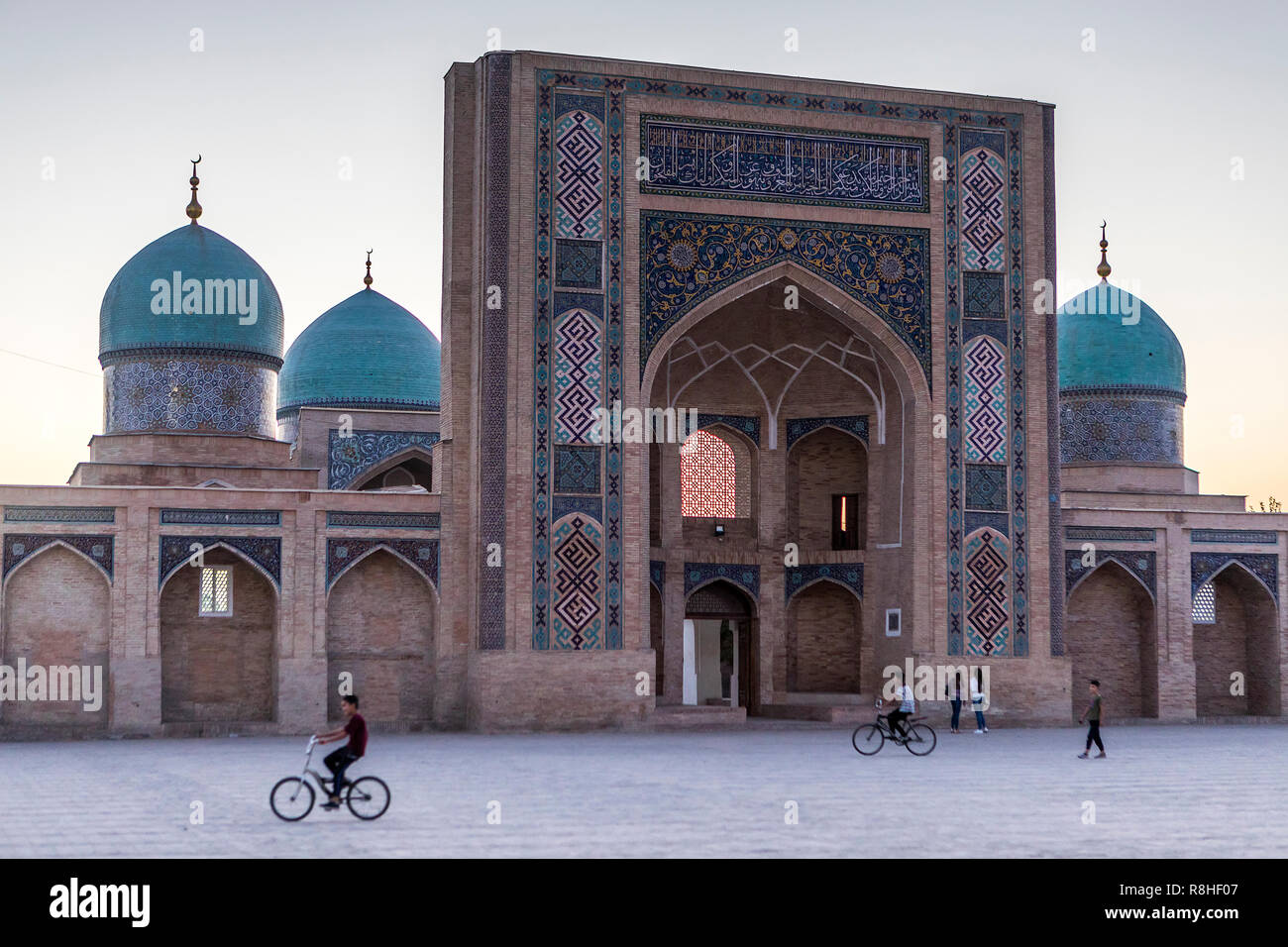 Barak Khan madrasa, Tashkent, Uzbekistan Foto Stock