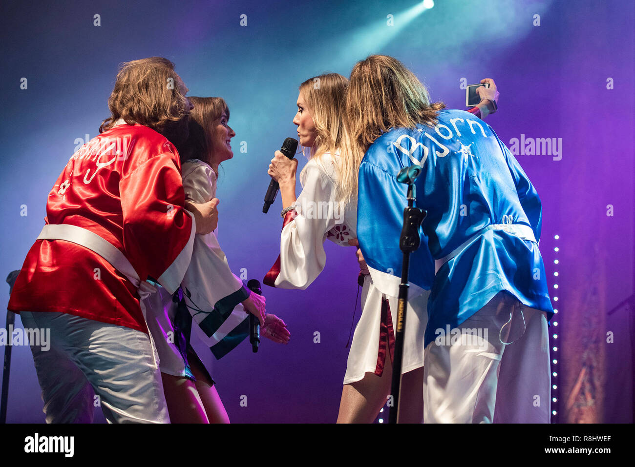 Manchester, Regno Unito. Il 15 dicembre 2018. Björn effettua nuovamente al Manchester Accademia il proprio trentesimo anniversario tour DEL REGNO UNITO, Manchester 2018-12-15 Credito: Gary Mather/Alamy Live News Foto Stock
