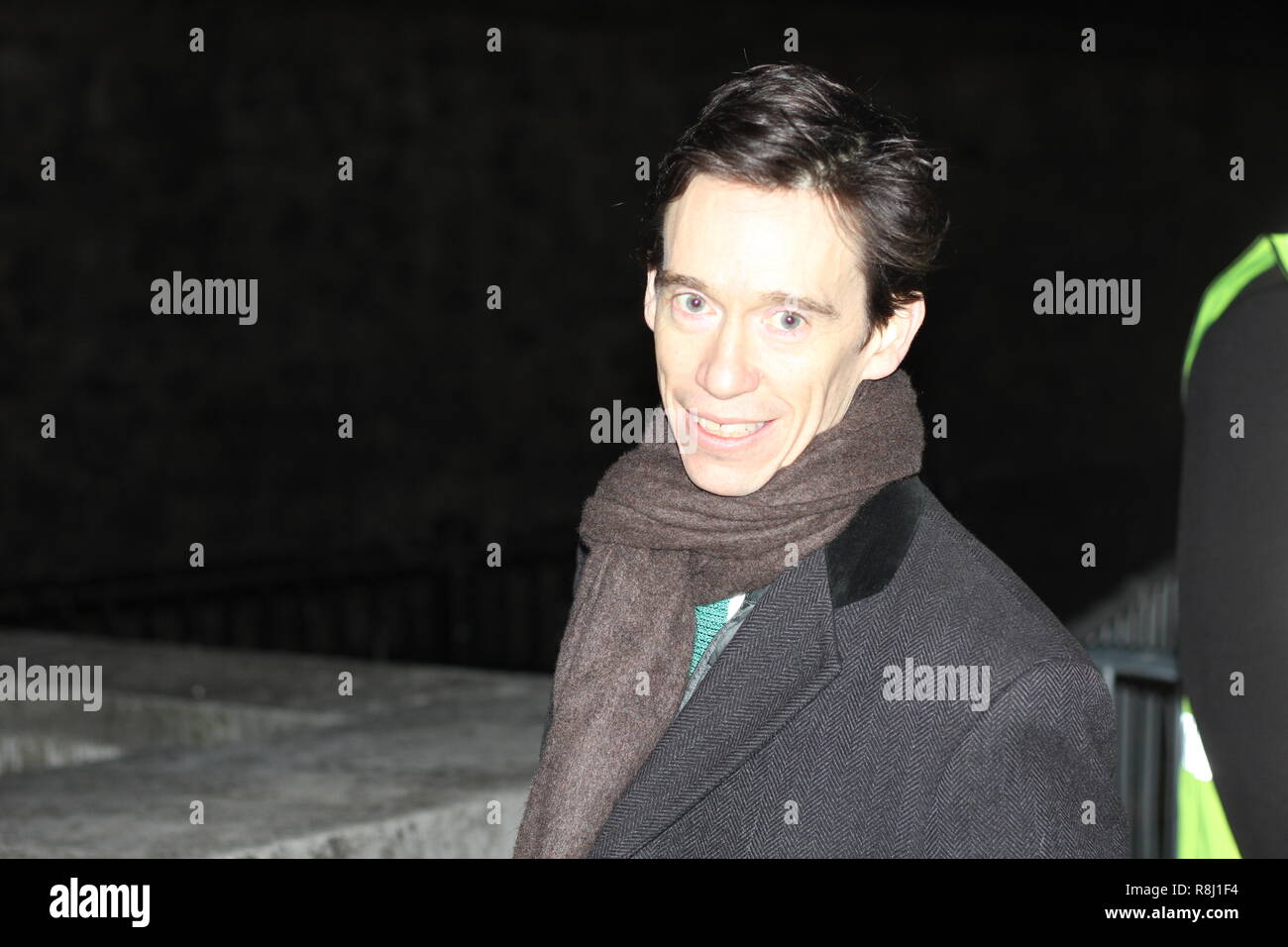 Rory Stewart in Westminster, Londra, Regno Unito il 12 dicembre 2018. Ministro della prigione. I politici britannici. Il governo. Partito conservatore. Politica. I politici britannici. Politica inglese. Politica britannica. Foto Stock