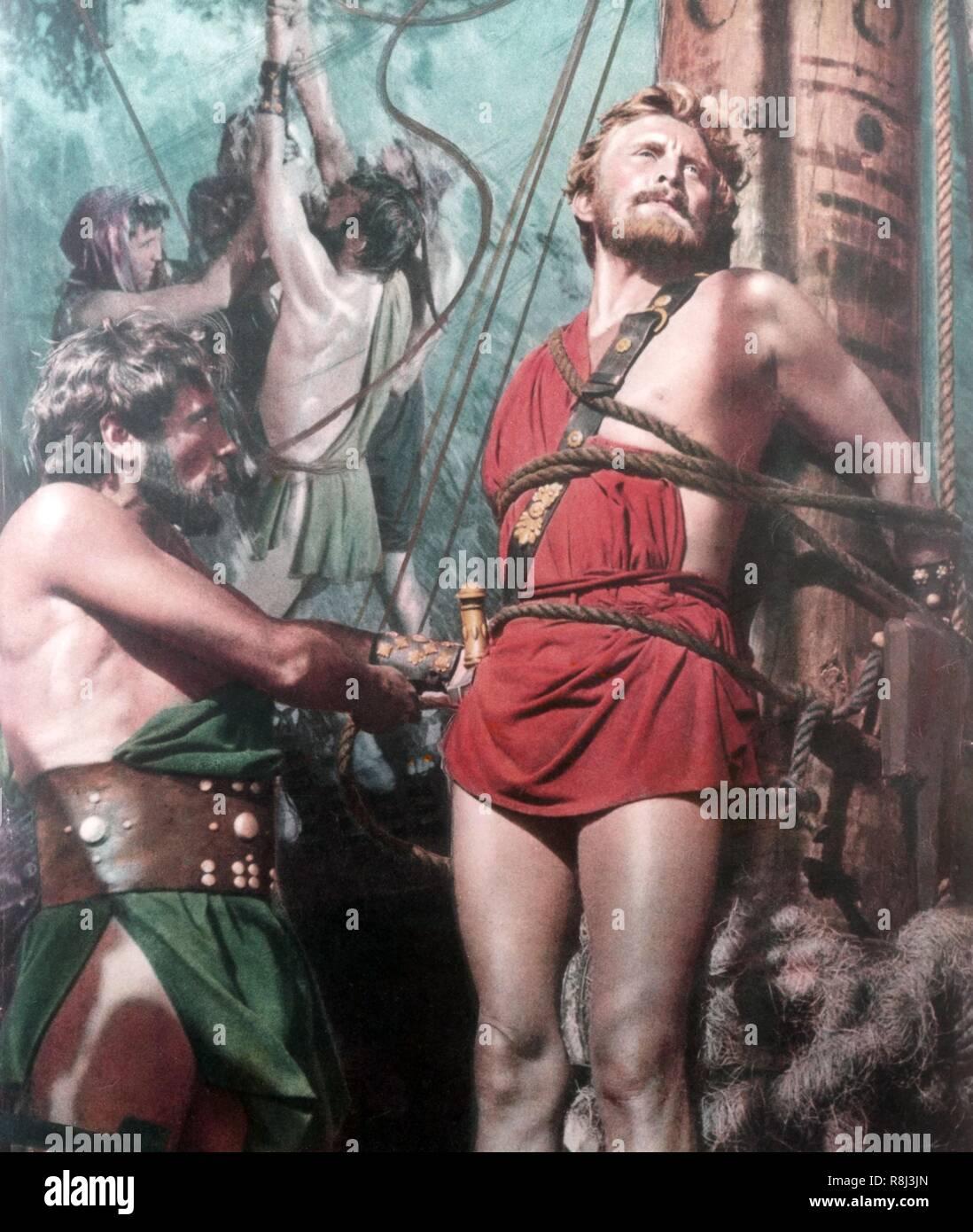 Pellicola originale titolo: ULISSE. Titolo inglese: Ulisse. Anno: 1955. Direttore: MARIO CAMERINI. Stelle: Kirk Douglas. Credito: LUX FILM/PARAMOUNT / Album Foto Stock
