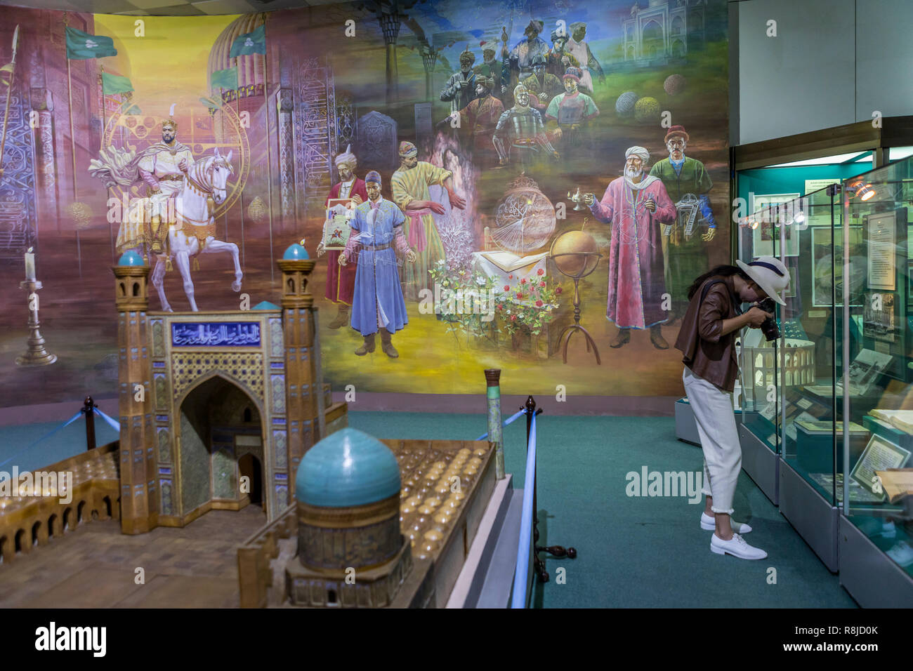 Museo di Storia della gente di Uzbekistan, Tashkent, Uzbekistan Foto Stock