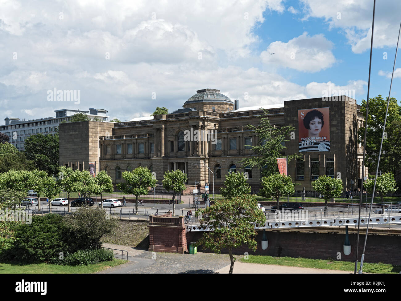 Staedel Museum, museo d'arte in frankfurt am main, Germania Foto Stock