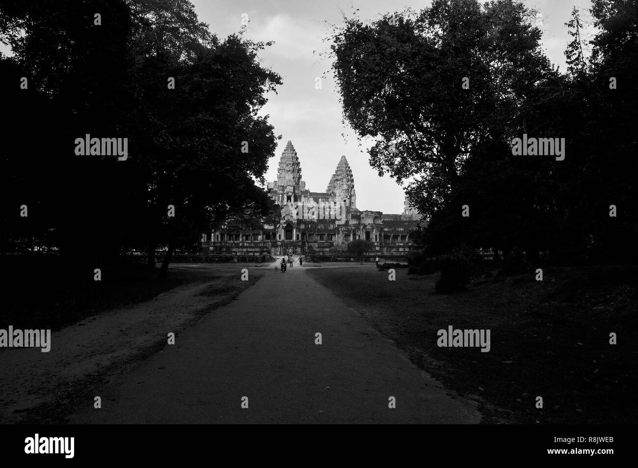 Angkor Wat complesso tempio in Cambogia Foto Stock