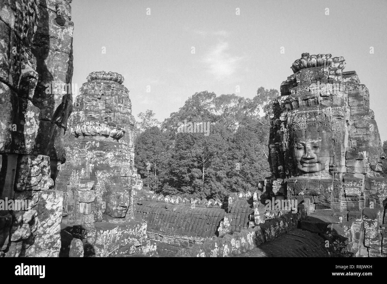 Angkor Wat complesso tempio in Cambogia Foto Stock