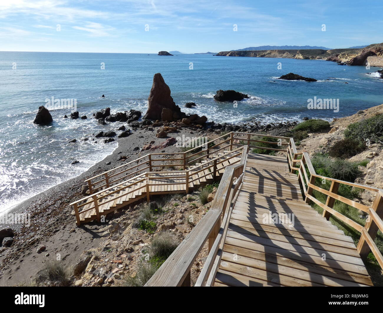 Costa de Mazarrón Murcia Spagna Foto Stock