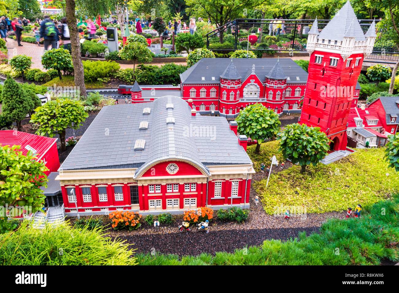 Danimarca, nello Jutland, Billund, LEGOLAND® Billund è il primo parco  Legoland fondata nel 1968, vicino alla sede della LEGO® Azienda (il termine  Lego è derivata dalla gamba danese godt significato gioca bene),