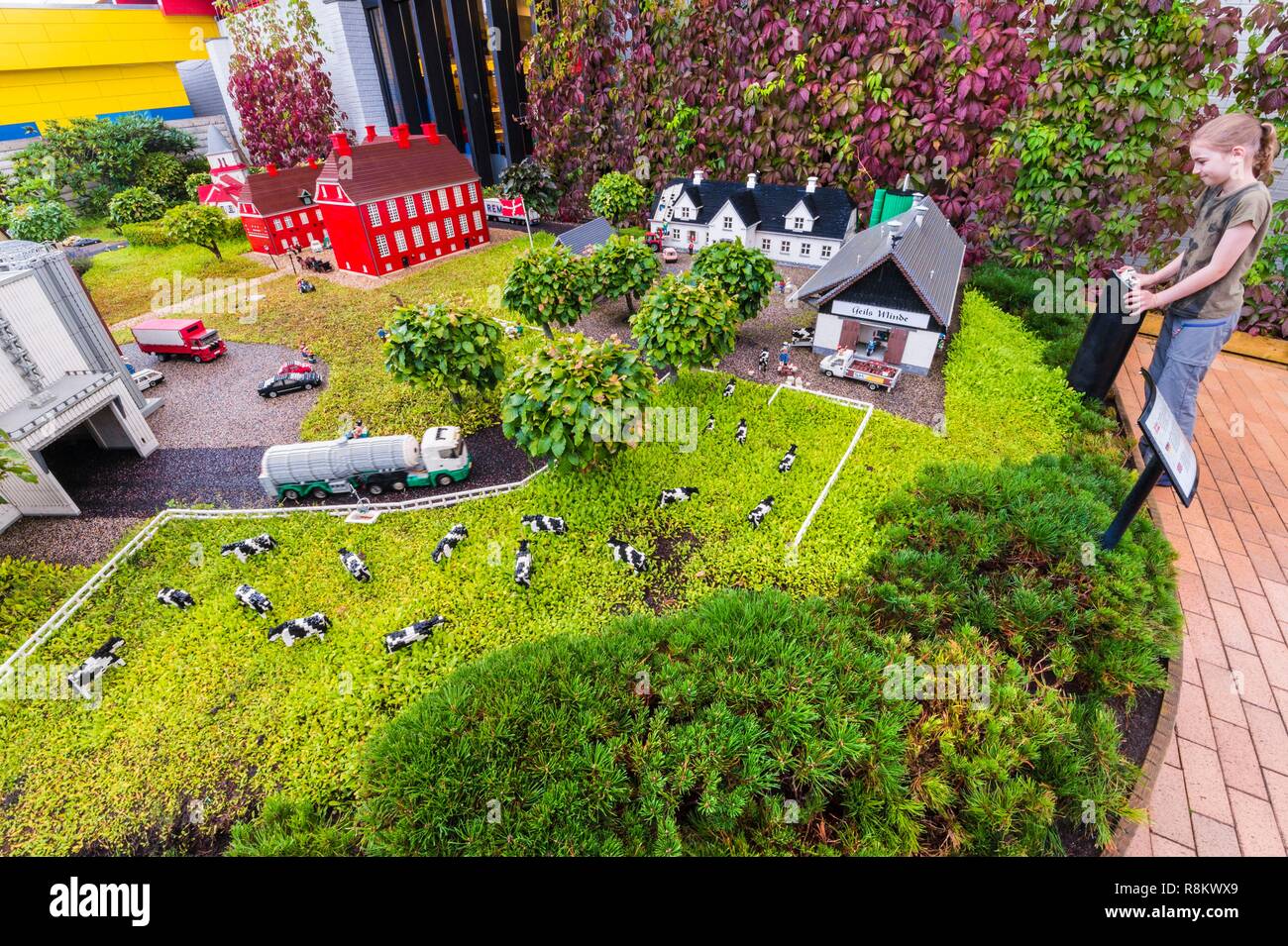 Danimarca, nello Jutland, Billund, LEGOLAND® Billund è il primo parco  Legoland fondata nel 1968, vicino alla sede della LEGO® Azienda (il termine  Lego è derivata dalla gamba danese godt significato gioca bene),