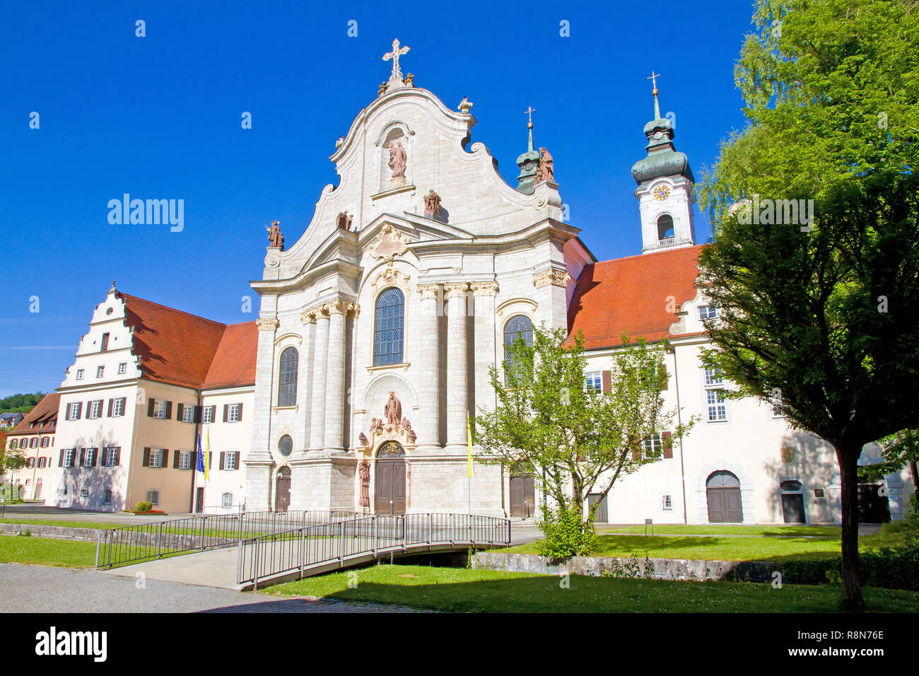 Monastero di Zwiefalten, Germania Foto Stock