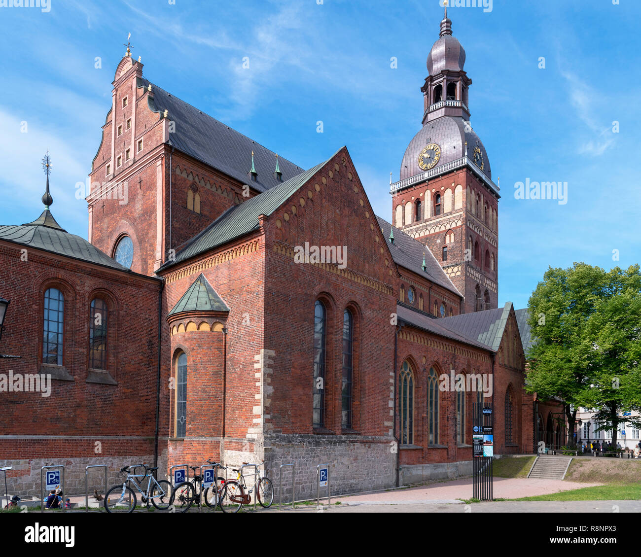 Cattedrale di riga (Rigas Doms), Old Riga (Vecriga), Riga, Lettonia Foto Stock