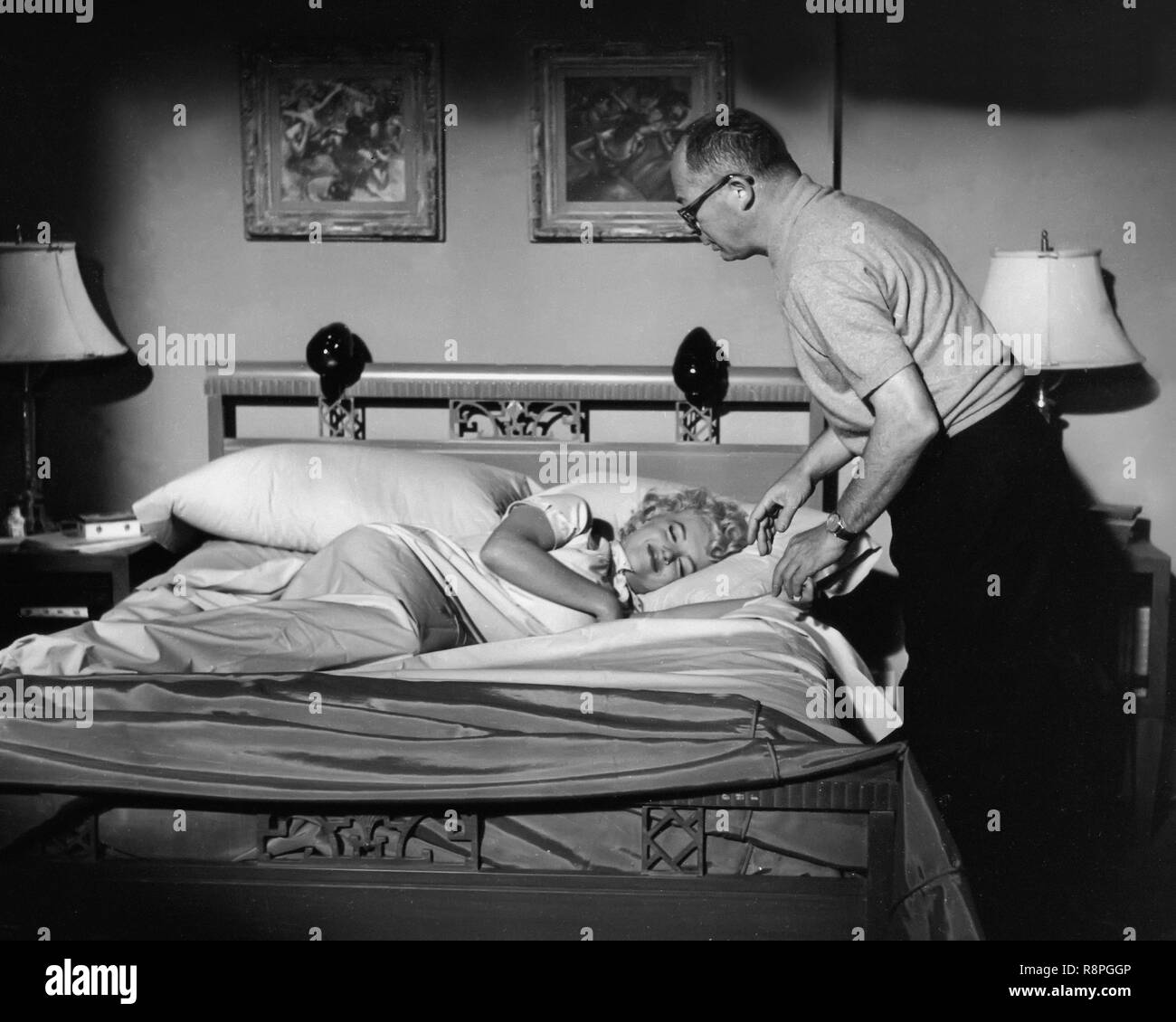 Marilyn Monroe, Direttore Billy Wilder, "i sette anni di Mitch" (1955) XX Century Fox Riferimento File # 33635 559 THA Foto Stock