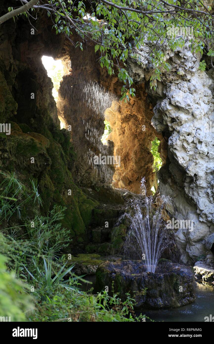 Francia, Vaucluse, Avignone, giardino di Dom Foto Stock