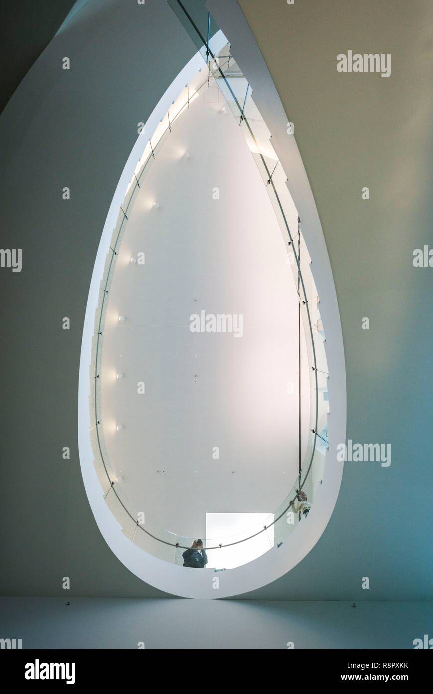Canada Quebec, Quebec City, il Musee National des Beaux-Arts du Québec, MNBAQ, pavillon Pierre-Lassonde, 2016, scale Foto Stock