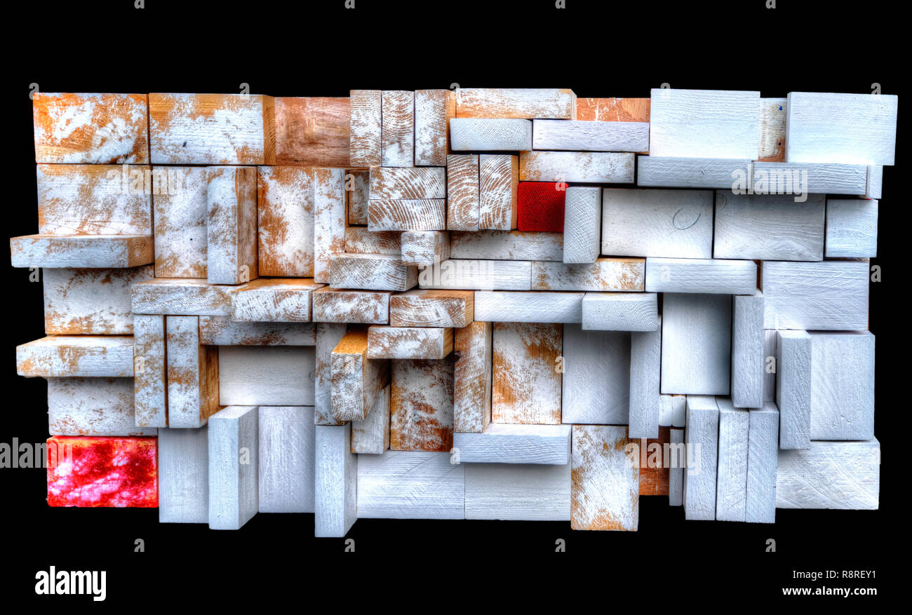 Abstract Sfondo legno texture di superficie Superficie in legno decorazione Dark Frame arte Foto Stock
