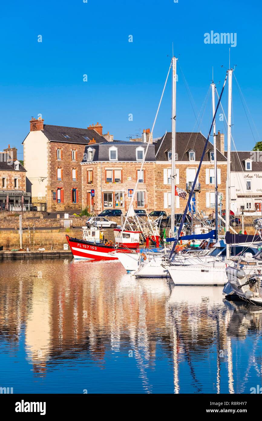 Francia, Cotes d'Armor, Paimpol Foto Stock
