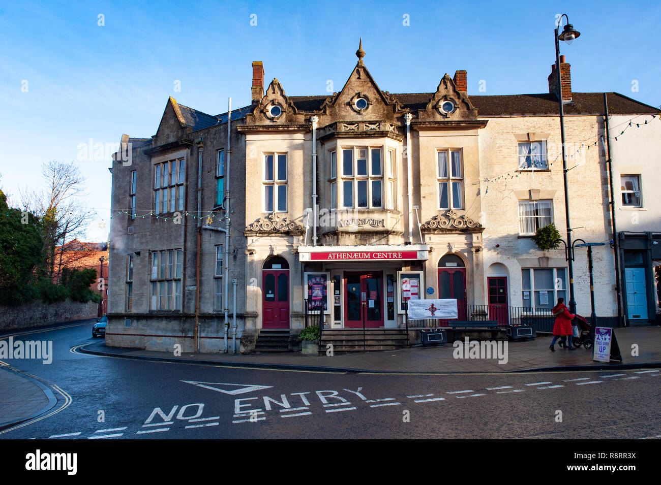 Il Centro di Ateneo (teatro) in Warminster, Wiltshire, Regno Unito. Foto Stock