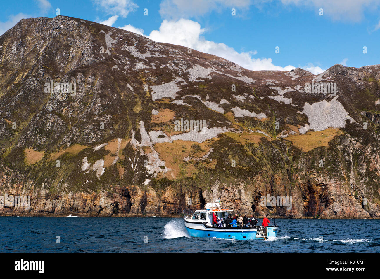 Slieve League, Sliabh Liag, Donegal Foto Stock