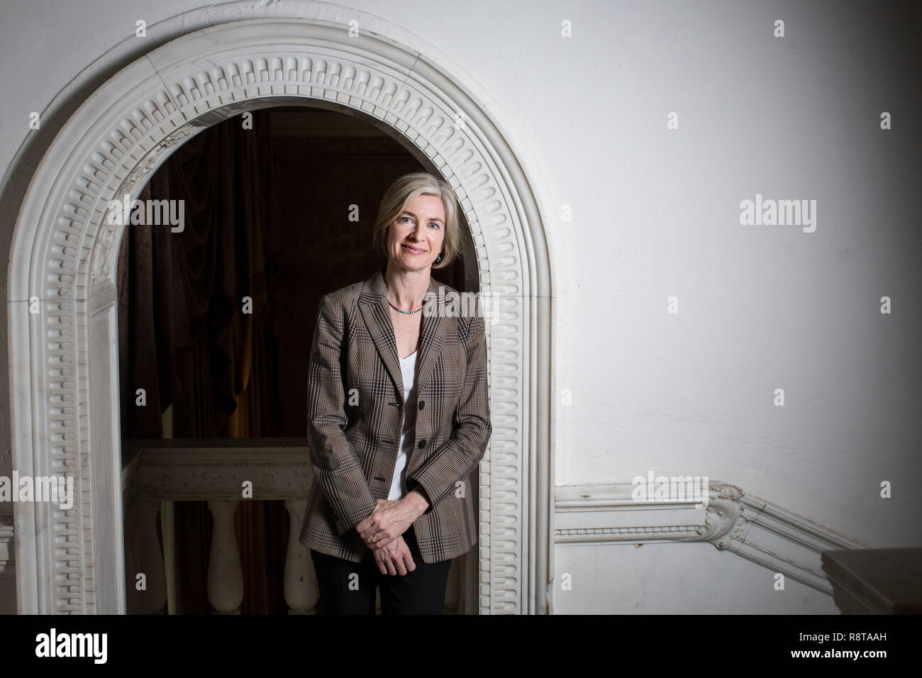 Jennifer Doudna, American biochemist, professore di chimica e ingegneria chimica e il dipartimento di molecolare e biologia cellulare. Foto Stock