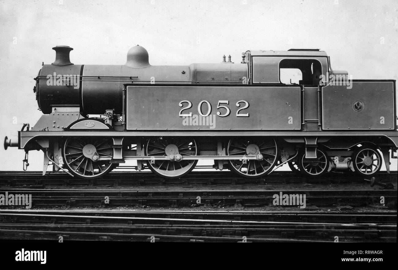 Ferrovia Midland 'Flatiron' 0-6-4T No.2052 fotografiche livrea grigio Foto Stock