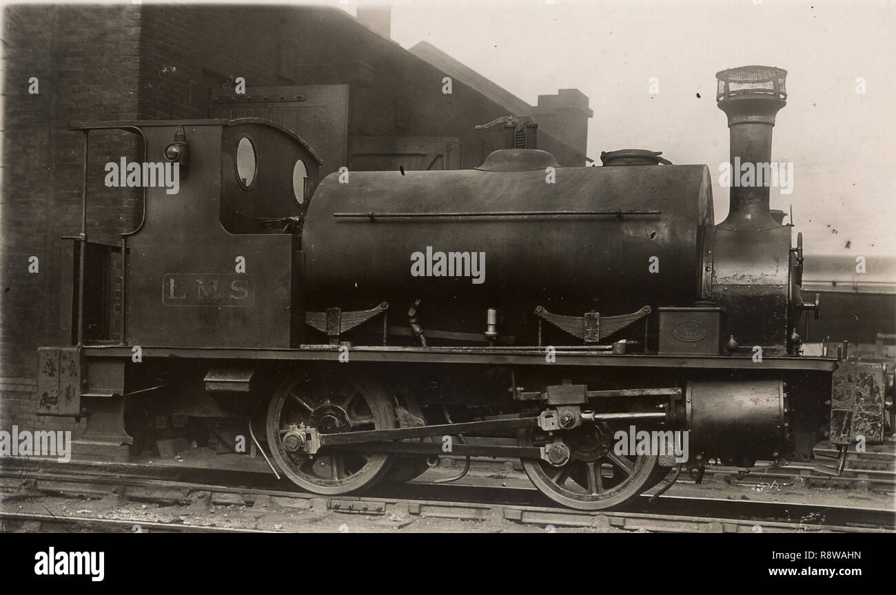 Caledonian Railway 0-4-0ST 264 di classe come LMS No.16032 Foto Stock