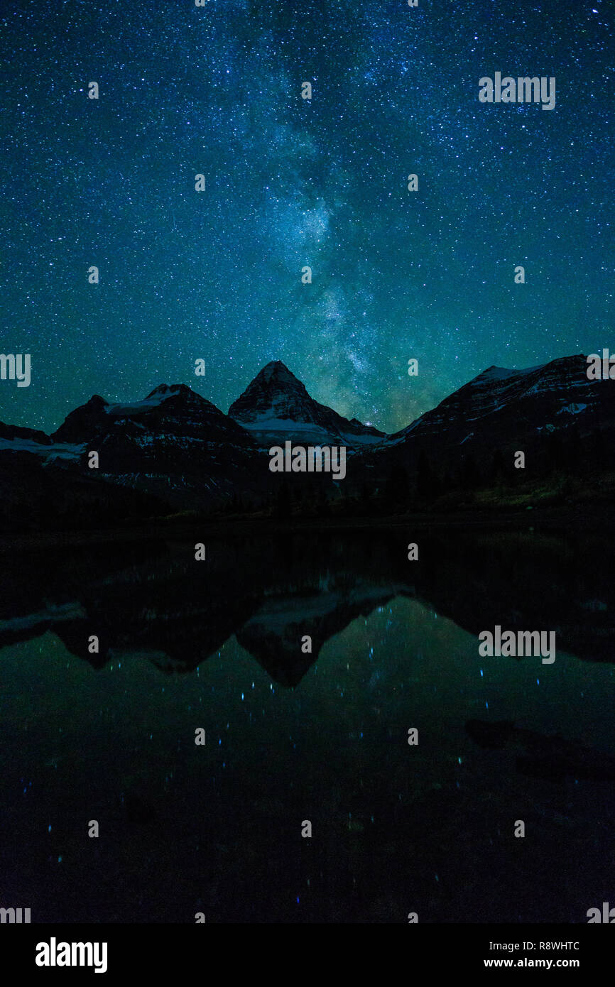 Mt Assiniboine, Canada Foto Stock