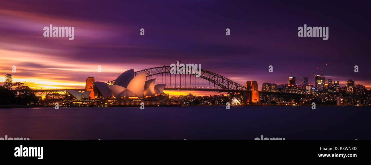 La Opera House di Sydney Foto Stock