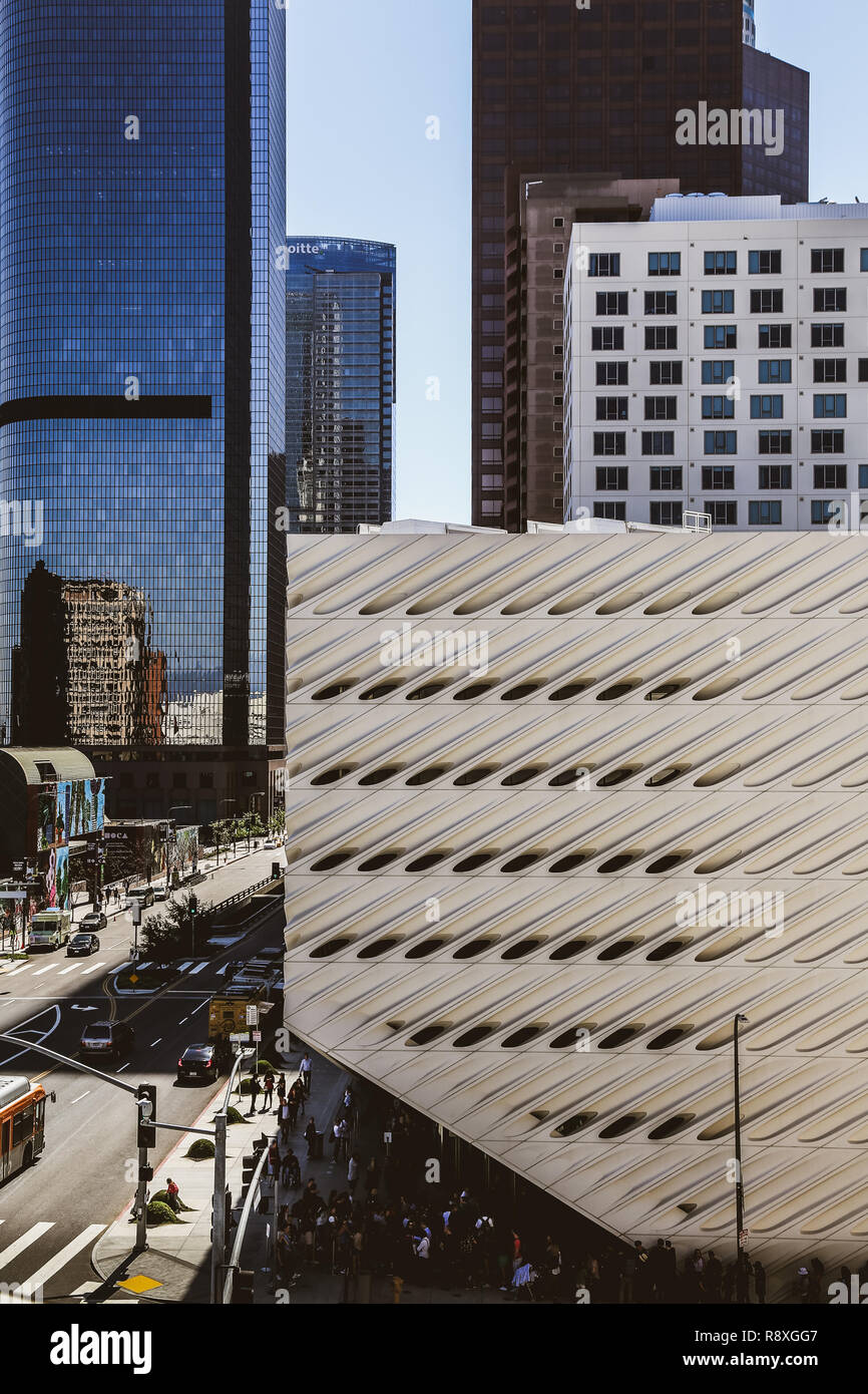 L'ampio museo nel centro cittadino di Los Angeles Foto Stock