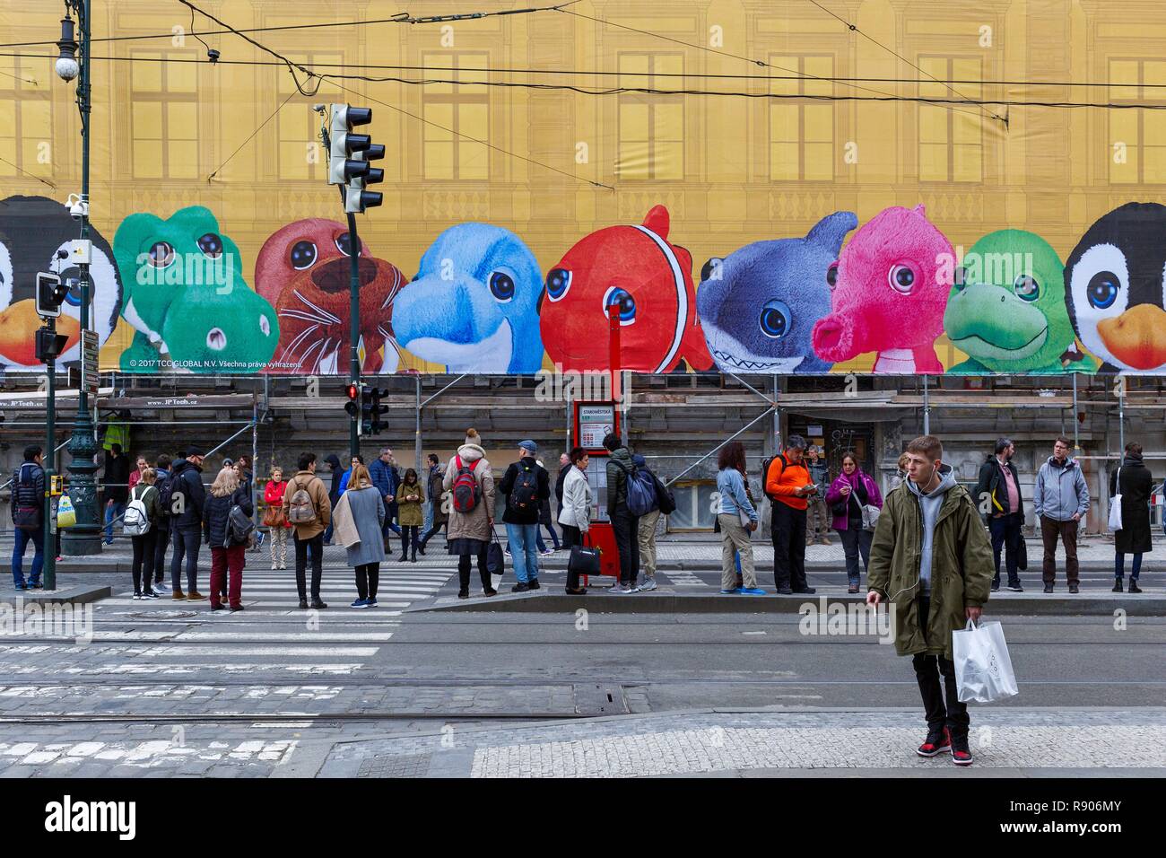 Repubblica ceca, Boemia, Praga, elencato come patrimonio mondiale dall' UNESCO Foto Stock