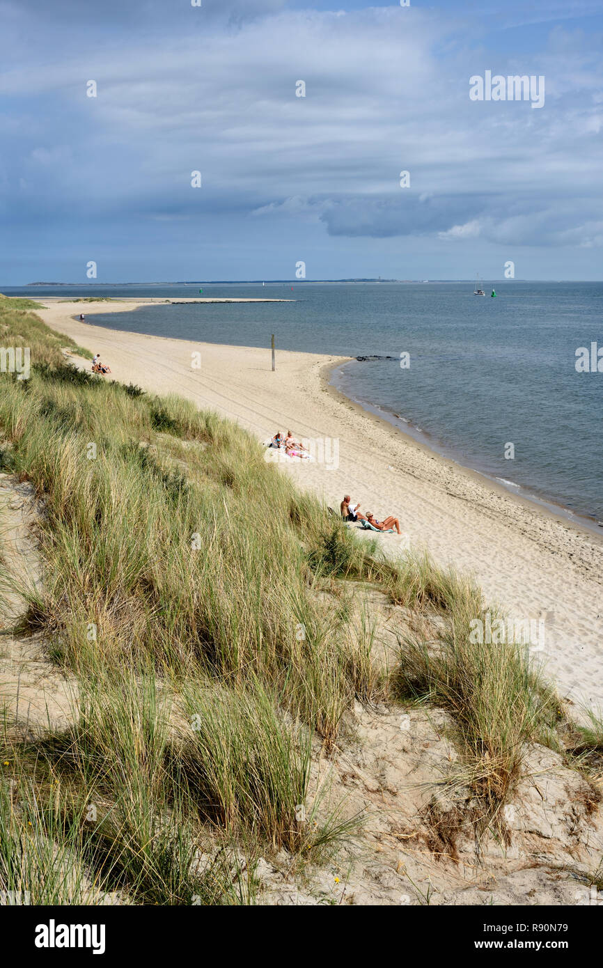 Isola Vlieland il Wadden Sea Frisia Paesi Bassi Foto Stock